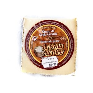 Queso Curado Ocaña "La Pleita De Oro" 1/4 650g Aprox