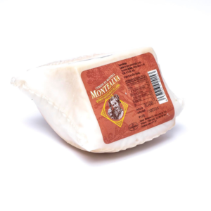 QUESO ARTESANO DE CABRA CURADO EN MANTECA MONTEALVA, CUÑA 450G APROX