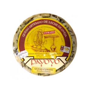 Queso Payoyo Curado Mezcla al Romero (2Kg Aprox)